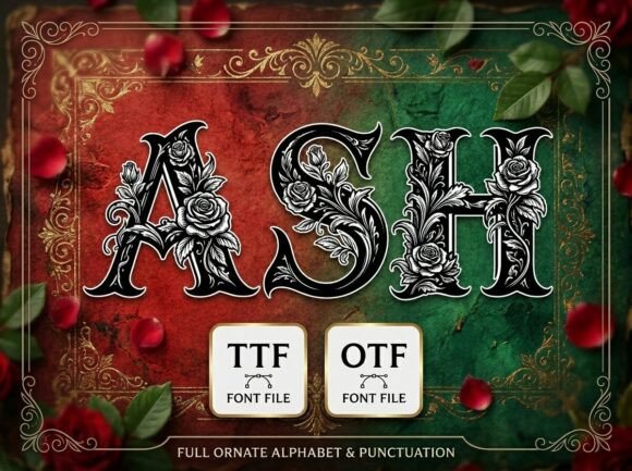 Ash: Victorian Elegance Meets Botanical Artistry