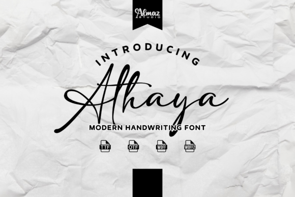 Athaya: A Handwritten Font for Elegant Design