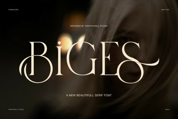 Biges: A Stylish Serif Font for Modern Designers