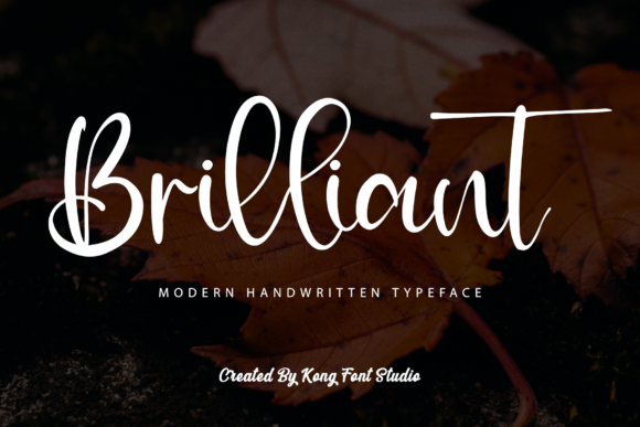 Brilliant: A Modern Handwritten Font for Creative Projects