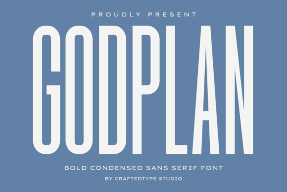 Godplan: Bold Condensed Sans Serif for Impactful Design