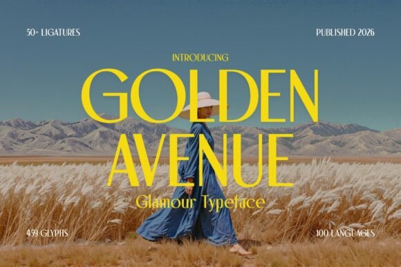 Golden Avenue: A Typeface of Timeless Elegance