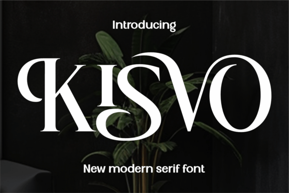 Kisvo: Where Elegant Serif Meets Modern Script