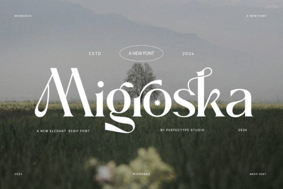 Migroska: The Elegant Serif Typeface for Modern Design