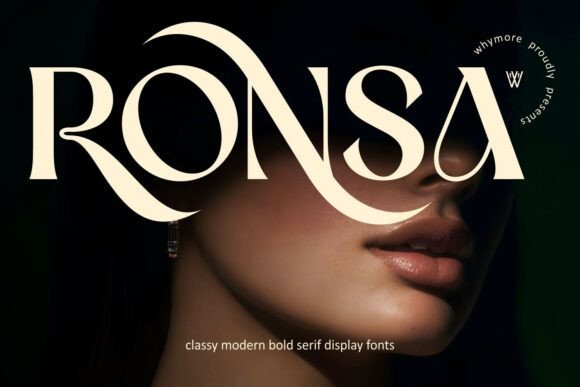 Ronsa: A Modern Serif for Bold, Elegant Design