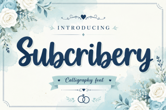 Subscribery: A Handwritten Font for Creative Warmth
